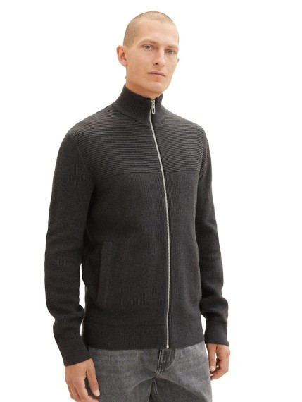 Кардиган 1038317-10617 Tom Tailor L Чорний 1038317-10617