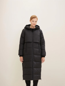 Куртка arctic puffer coat 1032690-14482 Tom Tailor L Чорний 1032690-14482