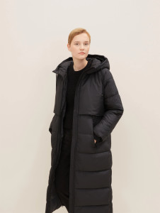 Куртка arctic puffer coat 1032690-14482 Tom Tailor L Чорний 1032690-14482