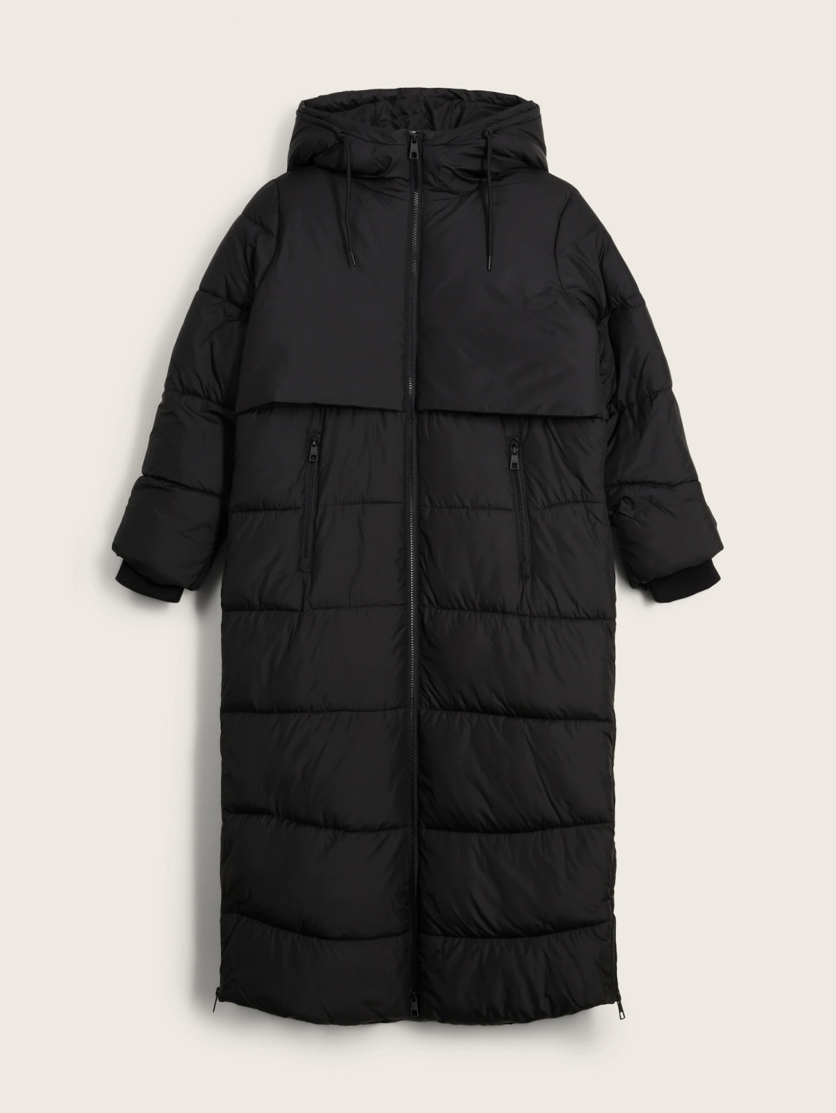 Куртка arctic puffer coat 1032690-14482 Tom Tailor L Чорний 1032690-14482