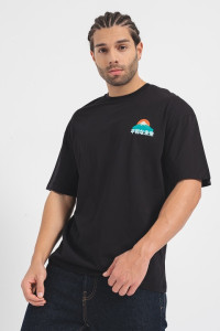 Футболка Jack & Jones JORMELLOW TEE SS CREW NECK ZCPH 12255692-Black