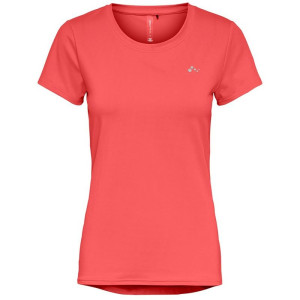 Футболка ONPCLARISA SS TRAIN TEE - NOOS 15135153-Spiced Coral Only Play XS Кораловий 15135153-SPICED CORAL