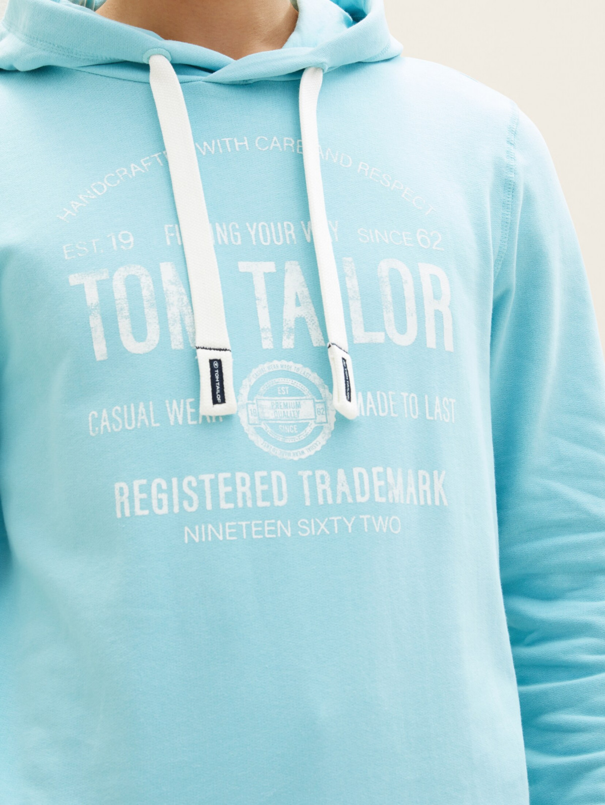 Худі 1038605-31046 Tom Tailor L Блакитний 1038605-31046