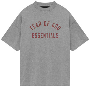 Футболка Fear of God Essentials Jersey Crewneck Tee 'Dark Heather' 125BT244191F