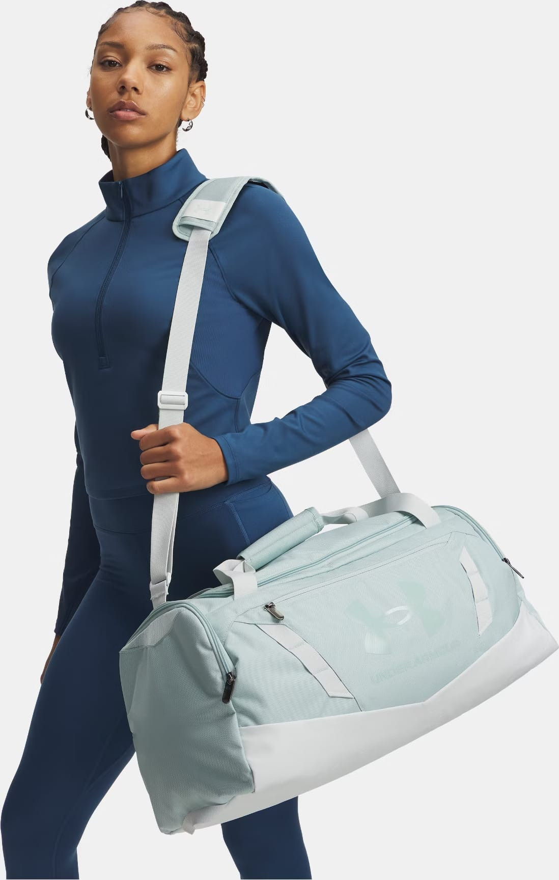 Сумка Under Armour Undeniable 5.0 Duffle MD 58L блакитний 62 х 29 х 30 см 1369223-477