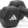Гантелі Adidas Dumbbells чорний Уні 5 кг ADWT-11405-NL