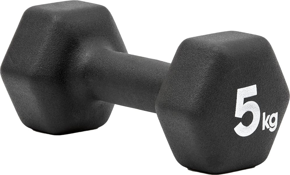 Гантелі Adidas Dumbbells чорний Уні 5 кг ADWT-11405-NL