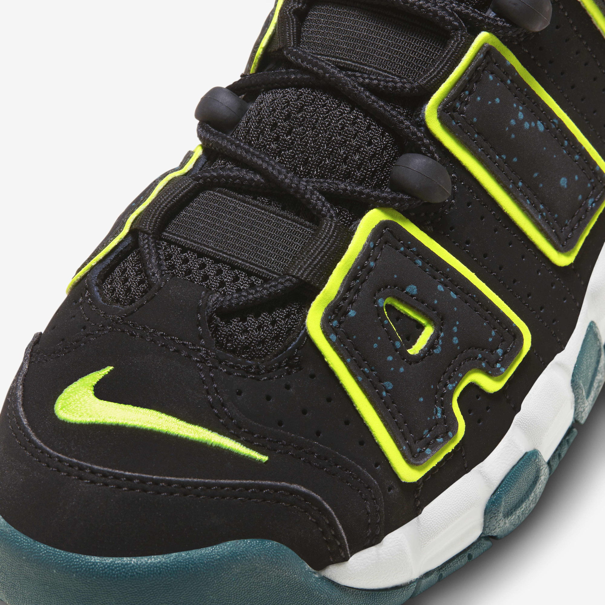 Кросівки дитячі Nike Air More Uptempo Geode Teal Gs Black DZ2809-001