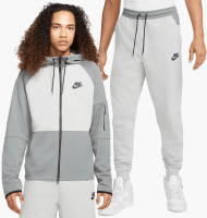Костюм спортивний ч NIKE SPORTSWEAR FULL ZIP GREY DD5284-077_DD5293-077