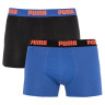 Труси-боксери Puma BASIC BOXER 2P чорний, синій Чол S 521015001-004