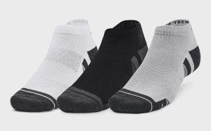 Шкарпетки UA Performance Tech 3pk Low сірий Уні 1379504-011