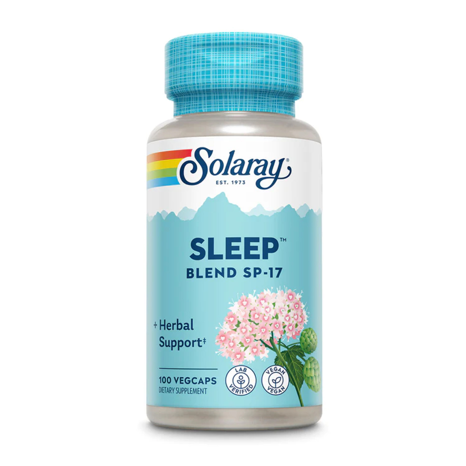 Капсули Solaray Sleep Blend SP-17 - 100 vcaps 2023-10-2130