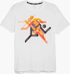 Футболка Puma RUN FASTER ICONS GRAPHIC TEE 525000-02