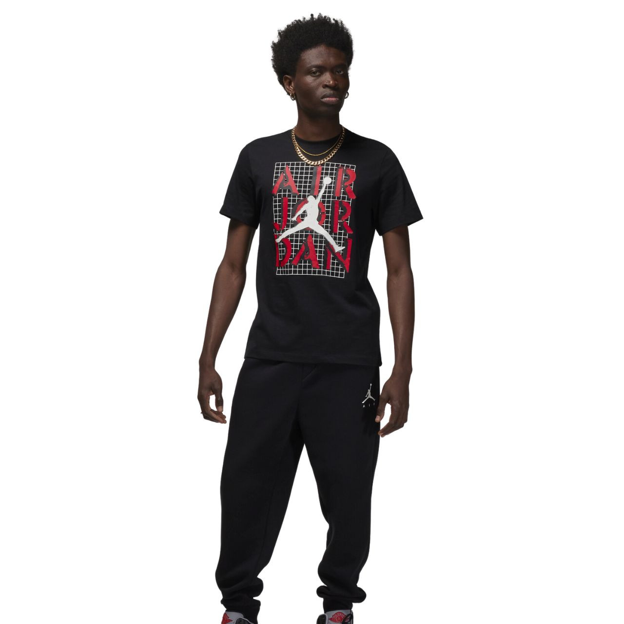 Футболка JORDAN M J BRAND JM STACK SS CREW FN5978-010