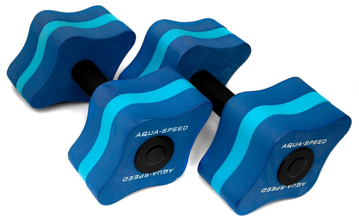 Гантелі для аквафітнесу Aqua Speed AQUAFITNESS Dumbells 5647 синій Уні 11x15x8см DT-167, Цвет синій, DT-167