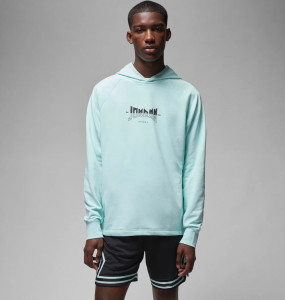 Худі Air Jordan Dri-Fit Sport Graphic Fleece Pullover Hoodie Light Blue FQ6808-346