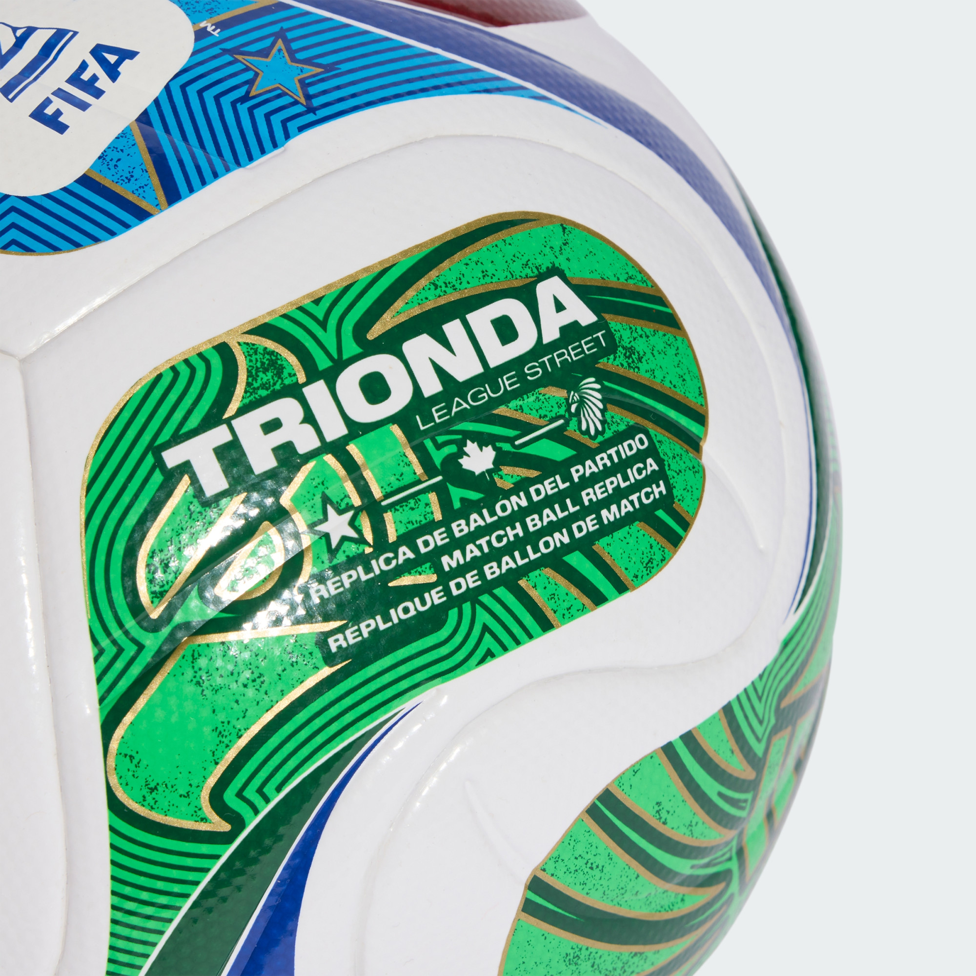 М'яч футбольний Adidas FIFA World Cup 26 Trionda League Street JD8035