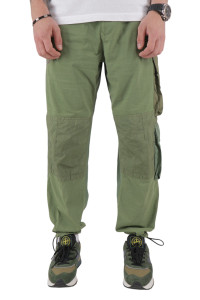 Штани Stone Island Loose Cargo Pants Dark Green 781532032 V0055