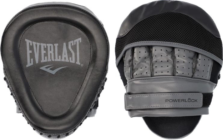 Лапа боксерська Everlast POWERLOCK R FOCUS MITT чорний Уні One Size P00002746