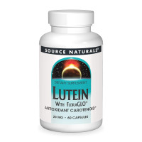 Капсули Source Naturals Lutein 20 mg - 60 caps 2023-10-6489