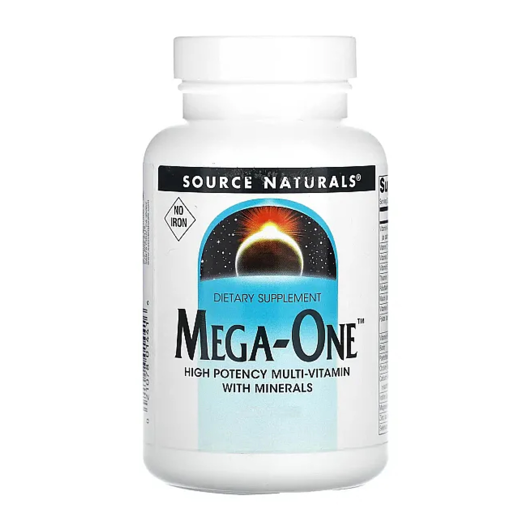 Таблетки Source Naturals Mega-One™ - 90 tabs 2023-10-5113