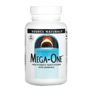 Таблетки Source Naturals Mega-One™ - 90 tabs 2023-10-5113