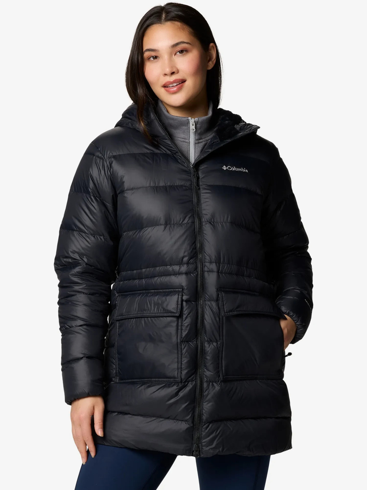 Пуховик Harmony Falls™ Mid Down Jacket 2085341CLB-010 Columbia M (46) Чорний 2085341CLB-010