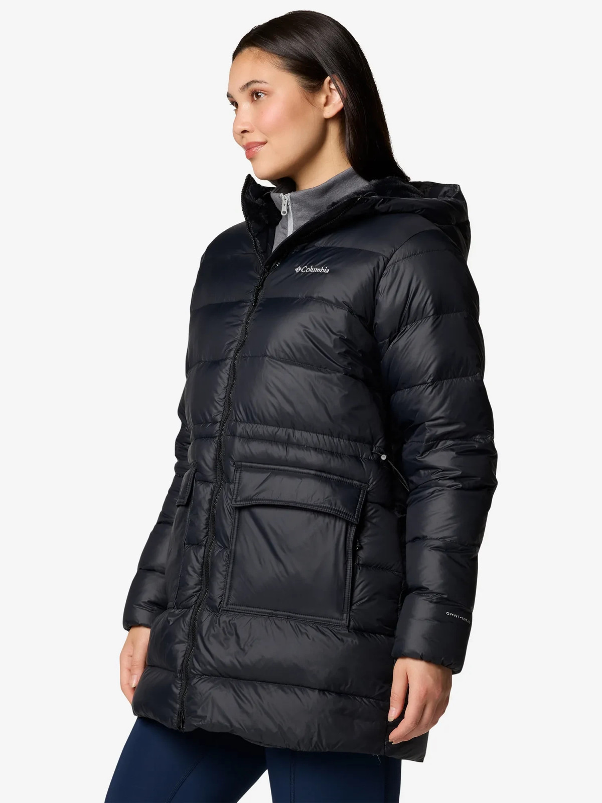 Пуховик Harmony Falls™ Mid Down Jacket 2085341CLB-010 Columbia M (46) Чорний 2085341CLB-010
