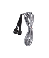 Скакалка в тубусі PVC JUMP ROPE чорний/сірий Уні 275x0.5см LS3115-G