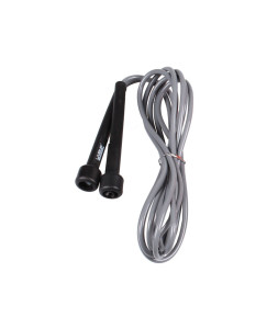 Скакалка в тубусі PVC JUMP ROPE чорний/сірий Уні 275x0.5см LS3115-G