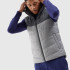 Безрукавка synthetic-fill down vest 4FWSS24TVJAM100-27S 4F M Сірий 4FWSS24TVJAM100-27S
