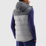 Безрукавка synthetic-fill down vest 4FWSS24TVJAM100-27S 4F M Сірий 4FWSS24TVJAM100-27S