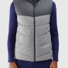 Безрукавка synthetic-fill down vest 4FWSS24TVJAM100-27S 4F M Сірий 4FWSS24TVJAM100-27S