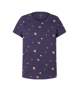 Футболка 1035378-31250 Tom Tailor L Темно-синій 1035378-31250