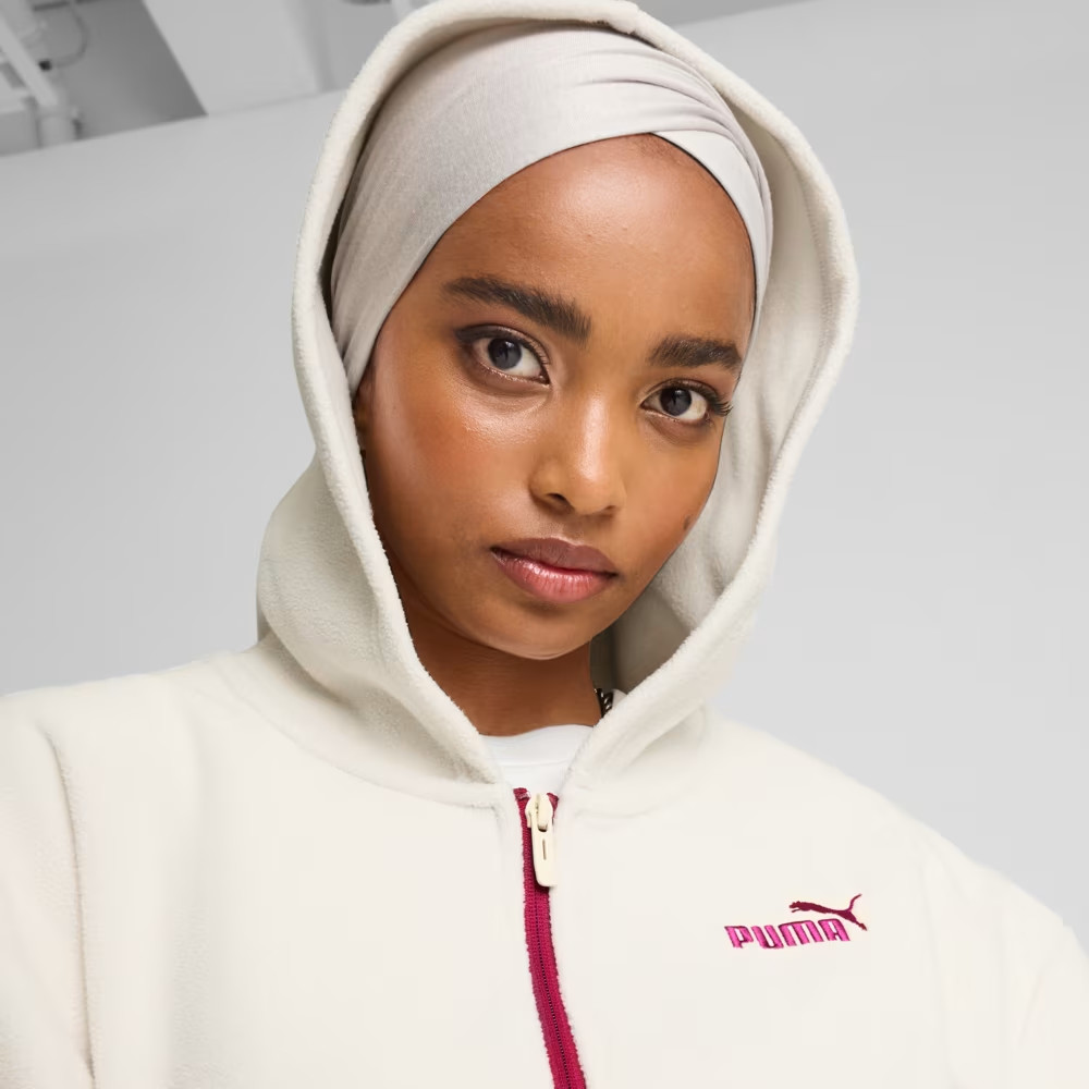 Кофта ESS ELEVATED Full-Zip Hoodie 68531587 Puma L Білий 68531587