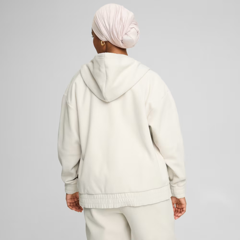 Кофта ESS ELEVATED Full-Zip Hoodie 68531587 Puma L Білий 68531587