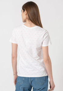 Футболка ONLKITA LIFE REG S/S BADGES BOX TOP JRS 15226025 White Kindness ONLY M Білий 15226025WHITEKINDNESS