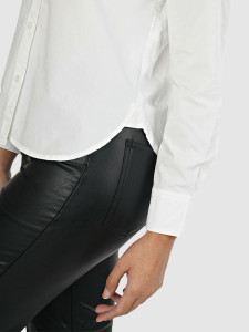 Сорочка ONLBETTY LIFE LS SLIM DNM SHIRT QYT 15210328 White ONLY 34 Білий 15210328WHITE