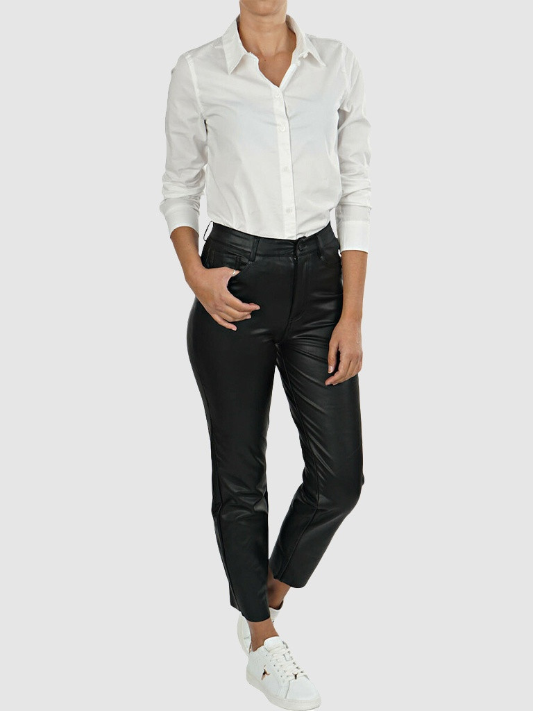 Сорочка ONLBETTY LIFE LS SLIM DNM SHIRT QYT 15210328 White ONLY 34 Білий 15210328White
