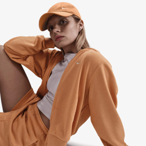 Толстовка жіноча Nike Nsw Chll Ft Fz Hdy Orange FN2415-856