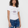 Футболка ONLKITA LIFE REG S/S STATEMENT TOP JRS 15225849 Bright White ONLY L Білий 15225849BRIGHTWHITE