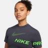 Футболка жіноча Nike Pro Dri-Fit Grey DX0078-015