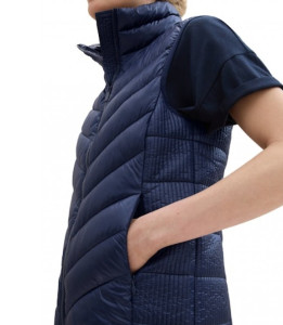 Безрукавка LIGHT WEIGHT VEST 1041486-10668 Tom Tailor L Темно-синій 1041486-10668