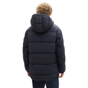 Куртка Basic puffer jacket 1037386-10668 Tom Tailor L Темно-синій 1037386-10668