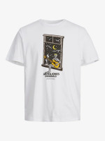 Футболка Jack & Jones JORAFTERLIFE TEE SS CREW NECK SN 12241950-BrightWhite