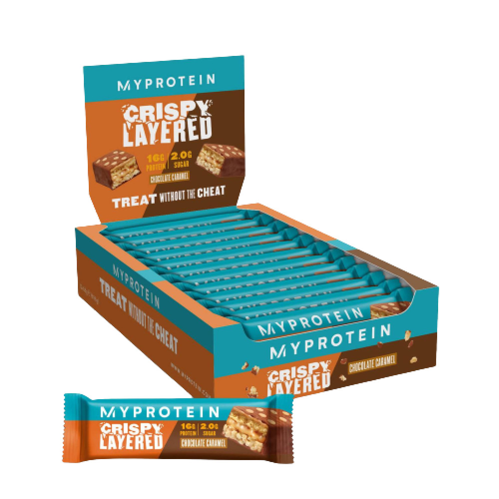 Батончик Crispy Layered - 12x58g Chocolate Caramel 100-83-9086364-20