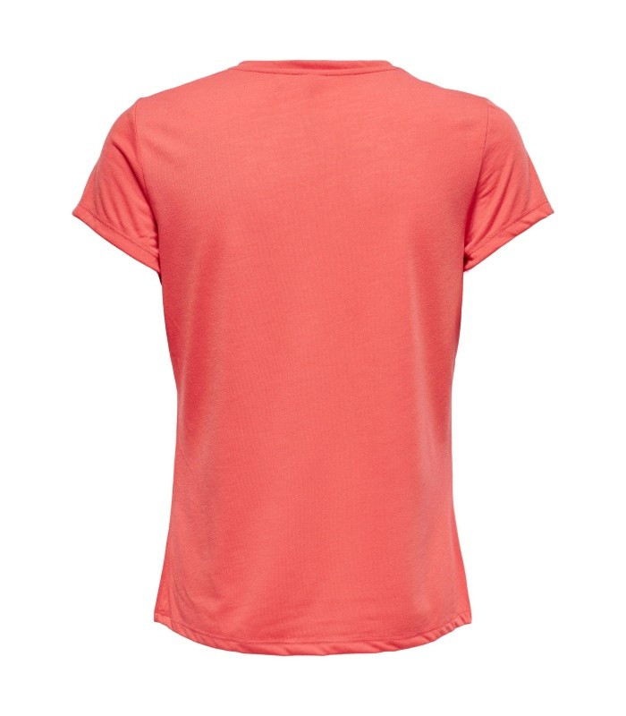 Футболка ONPMAHANA REG SS TEE 15245022-Spiced Coral-Detail:Melange w. Gold Foil Only Play XL Коралов 15245022-SPICED CORAL-DET