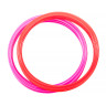 Кільця спортивні 12 шт (6 Червоні+6 Рожеві) AVK3-610-600