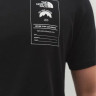Футболка The North Face back print t-shirt in black NF0A7UZMOBN1