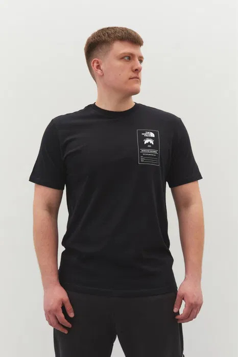 Футболка The North Face back print t-shirt in black NF0A7UZMOBN1